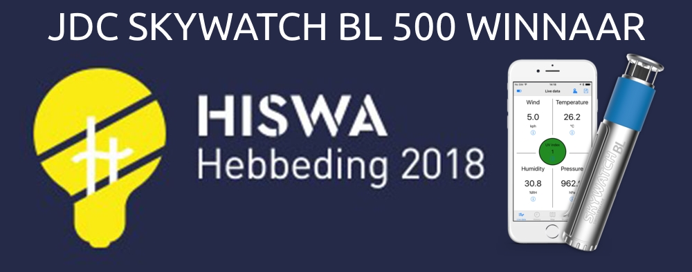 JDC BL 500 winnaar van de HISWA Hebbeding verkiezing 2018