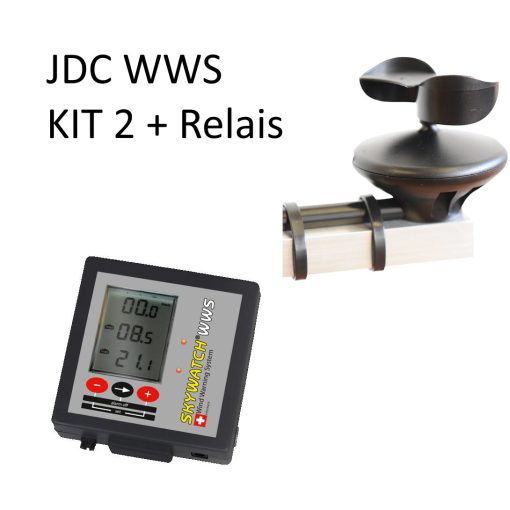 jdc skywatch wws ext wind warning system mobiel windsnelheid alarm systeem kit 2 dd